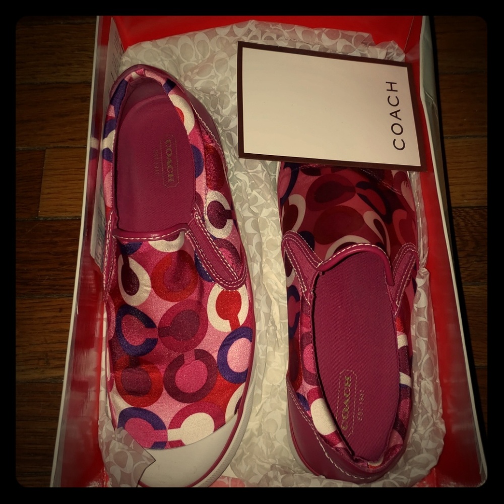 Coach sneakers size 8